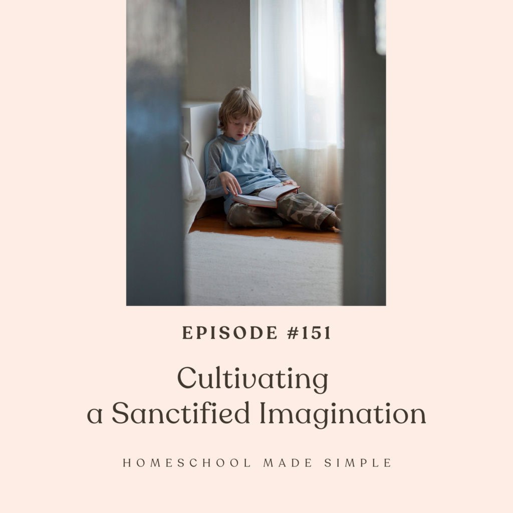 cultivating a sanctified imagination | homeschool made simple