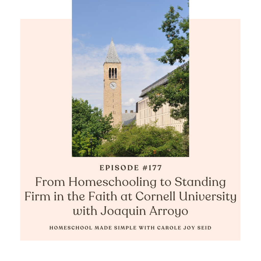 from homeschooling to cornell university