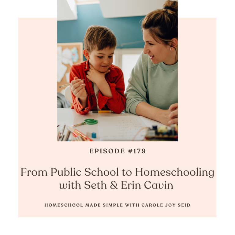 From Public School to Homeschooling | Episode 179
