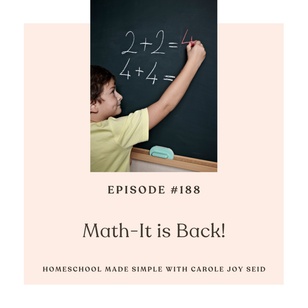 Our favorite math curriculum Math-It | homeschool made simple