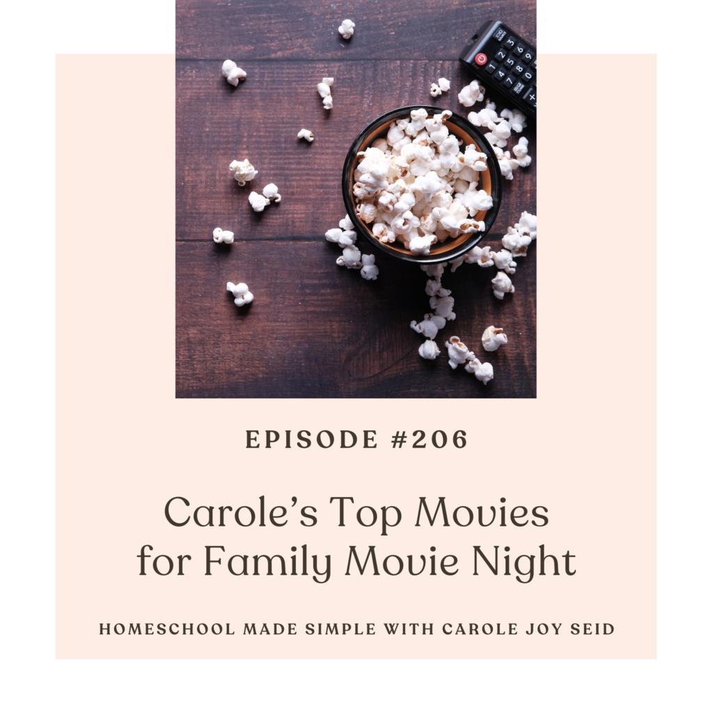 top movies for family movie night | homeschool made simple podcast