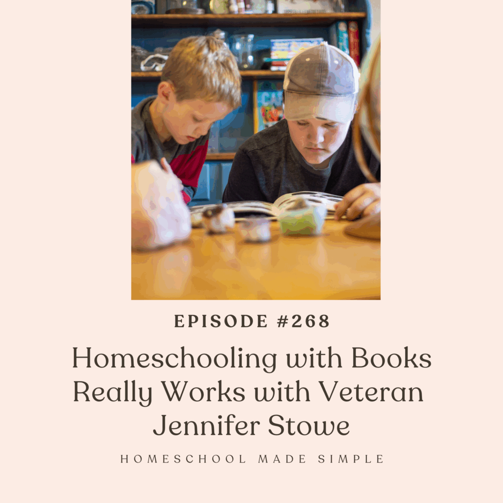 homeschool made simple | homeschooling with books | Jennifer stowe
